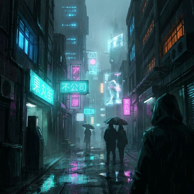 RE:ECHO City — Cyberpunk streets at night